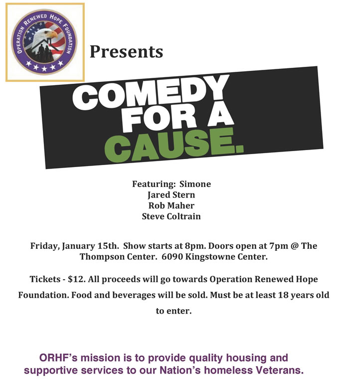 2016 Comedy Flyer