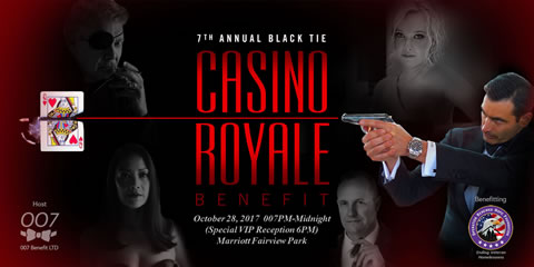 007 Casino Royale Event Banner