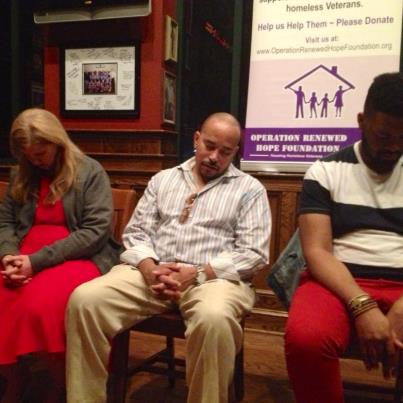 Nancy Guglielmo, Norman Driver and Jonathan Hall under hypnosis