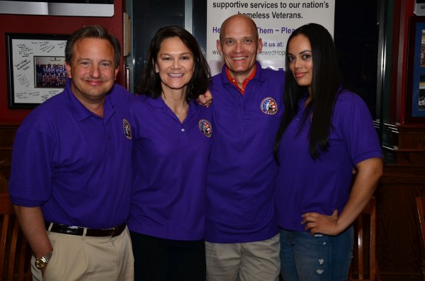 Karl Williams, Kim Young, Dave Horton and Jennifer Lopez at the “Hypnotic Experience” sponsored by Operation Renewed Hope Foundation.