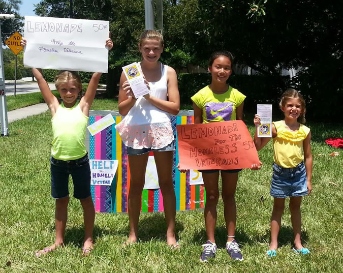 Kids with Lemonade Stand